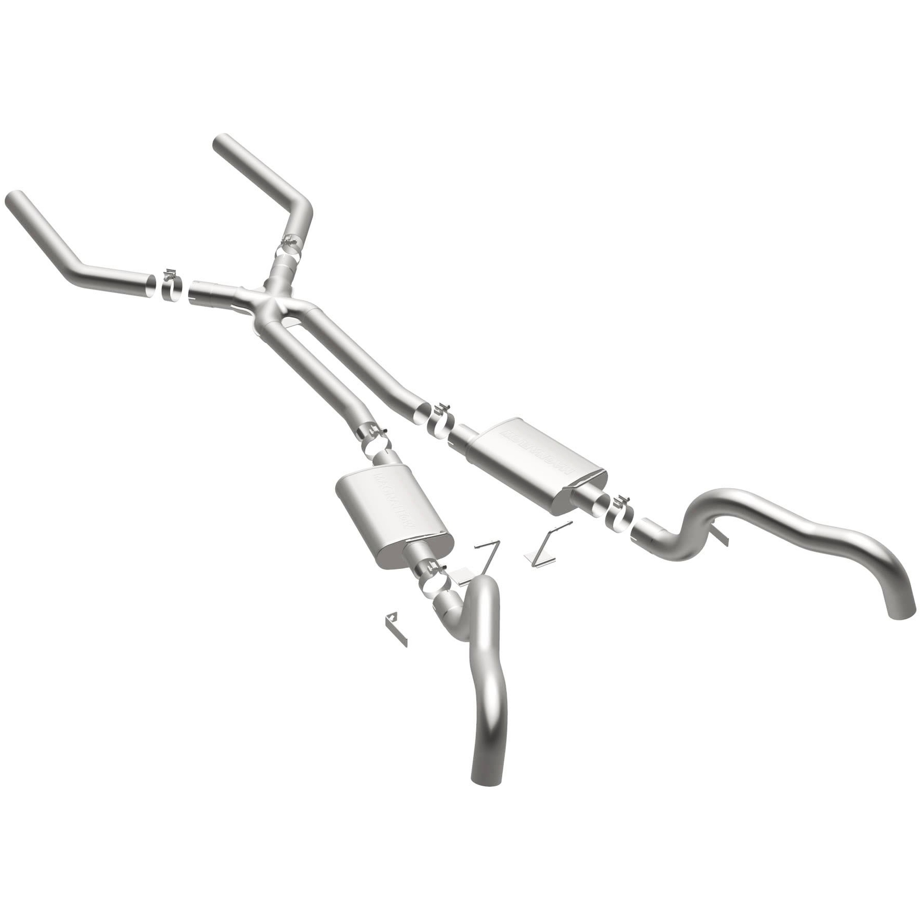 MagnaFlow Exhaust Products 15899 Street Series Stainless Crossmember-Back System